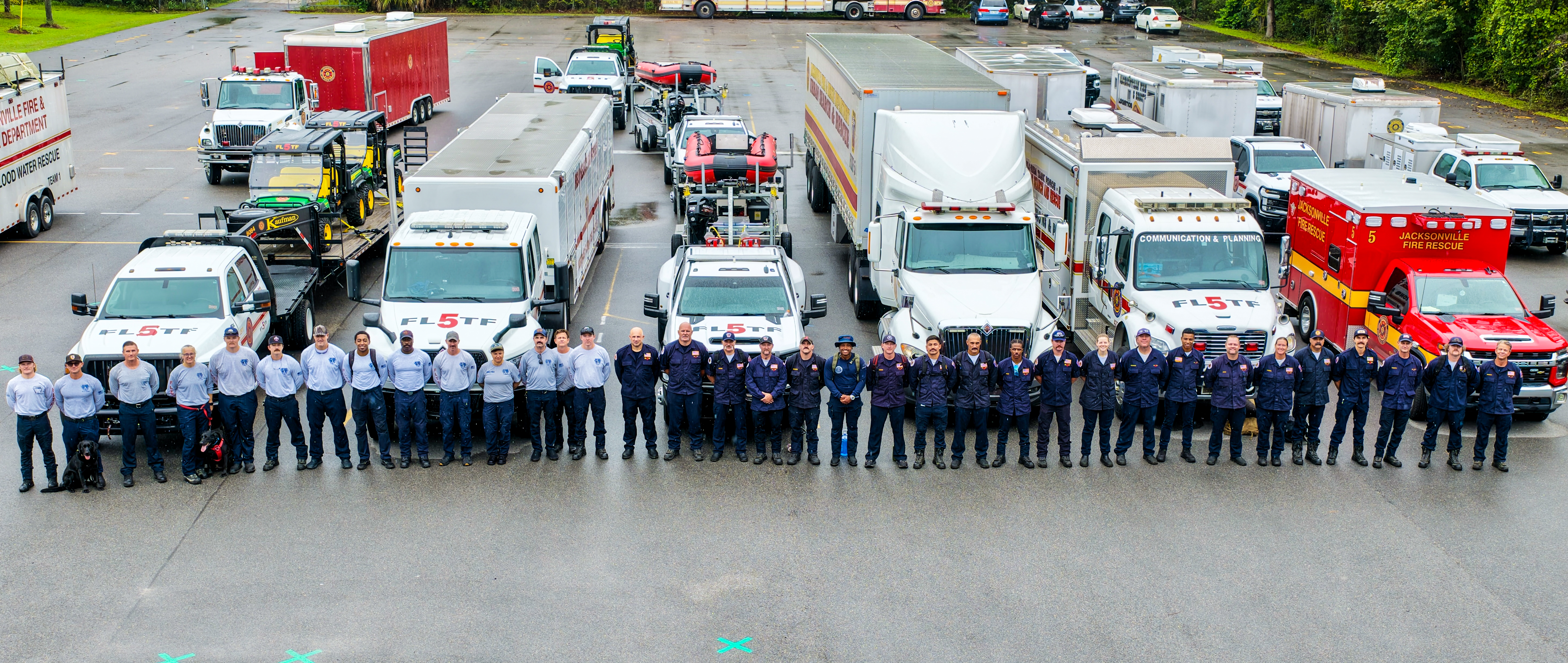 Image of Florida Task Force Five Deploying