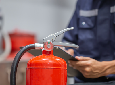 Image of fire extinguisher