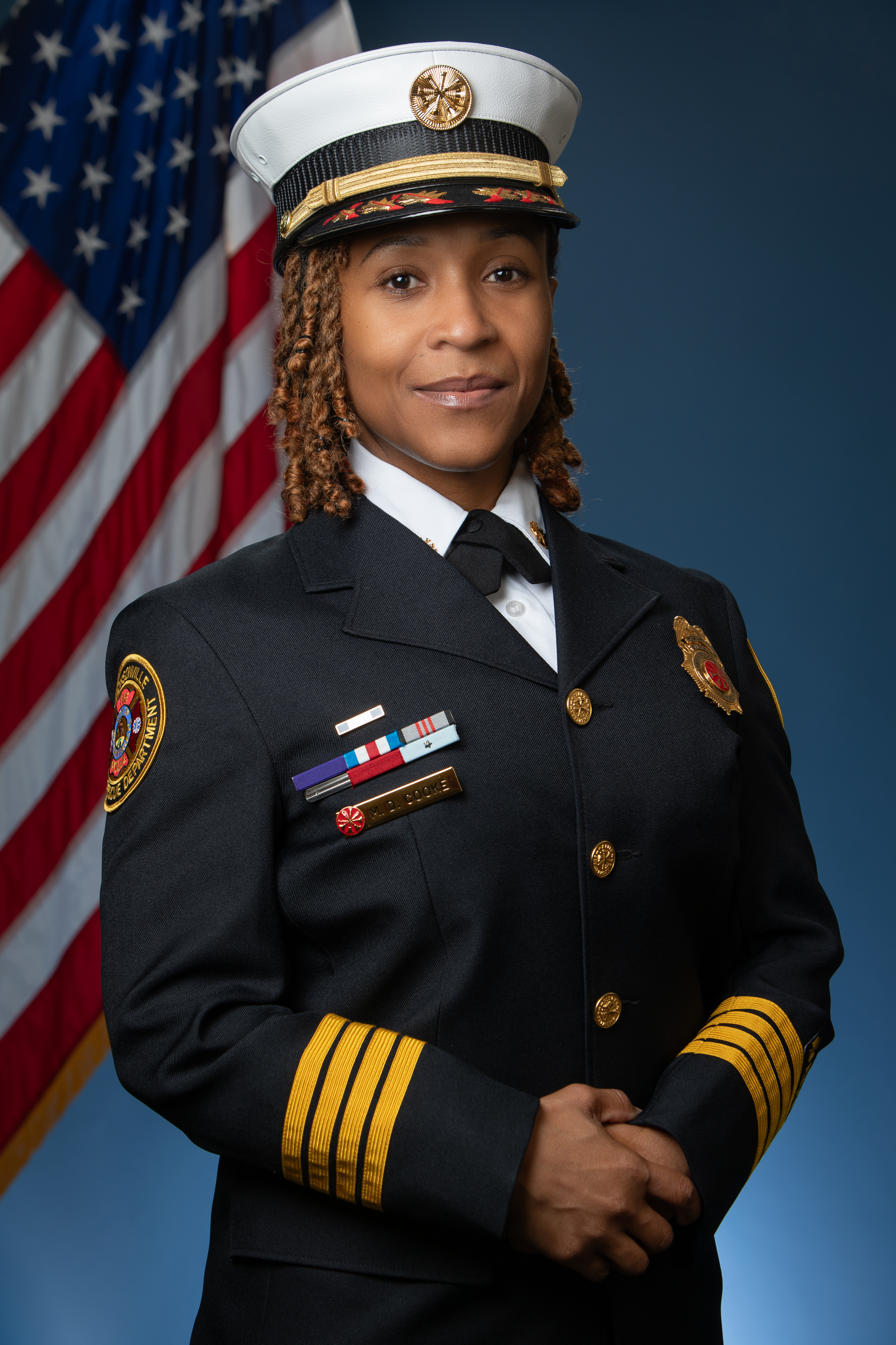 Photo of JFRD Rescue Division Chief Chief Dallas Cooke